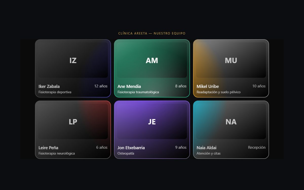 Chroma Grid — rejilla con foco de color al hover