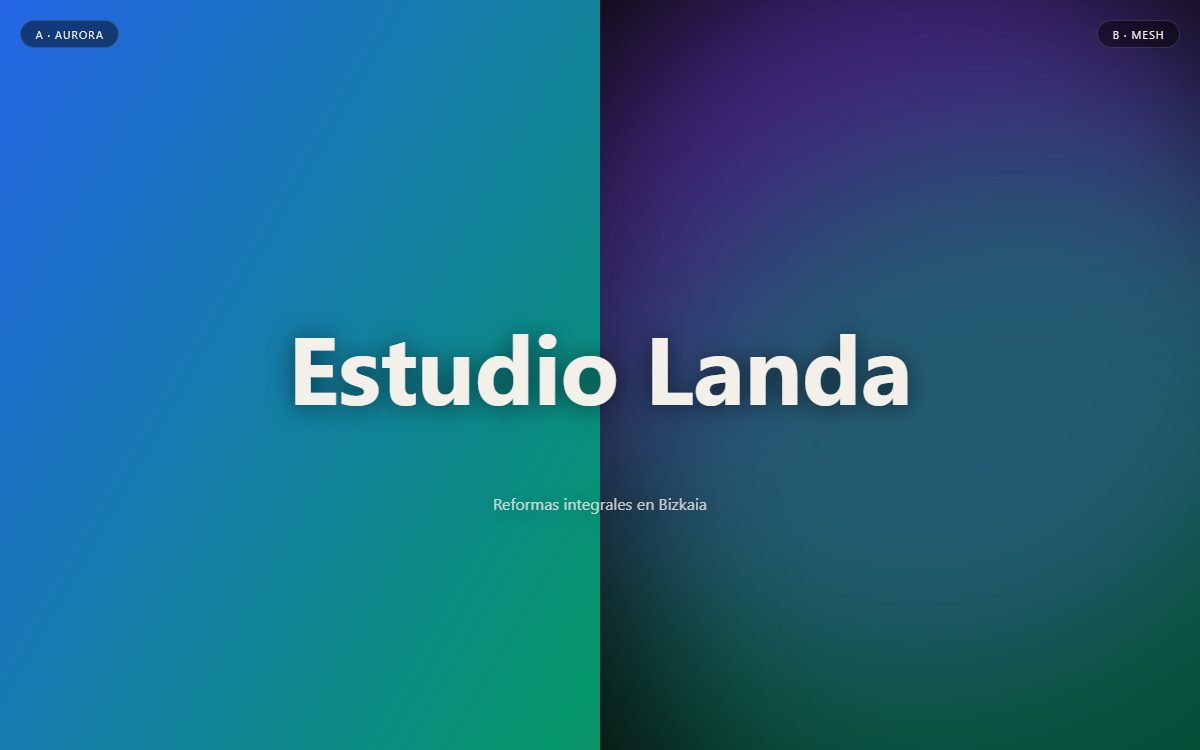 Fondo de gradiente animado