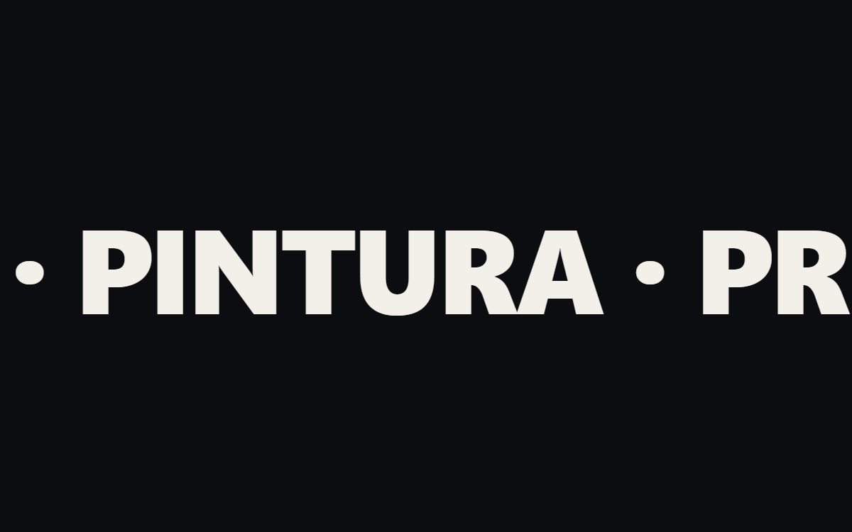 Tipografía cinética (texto gigante en movimiento)