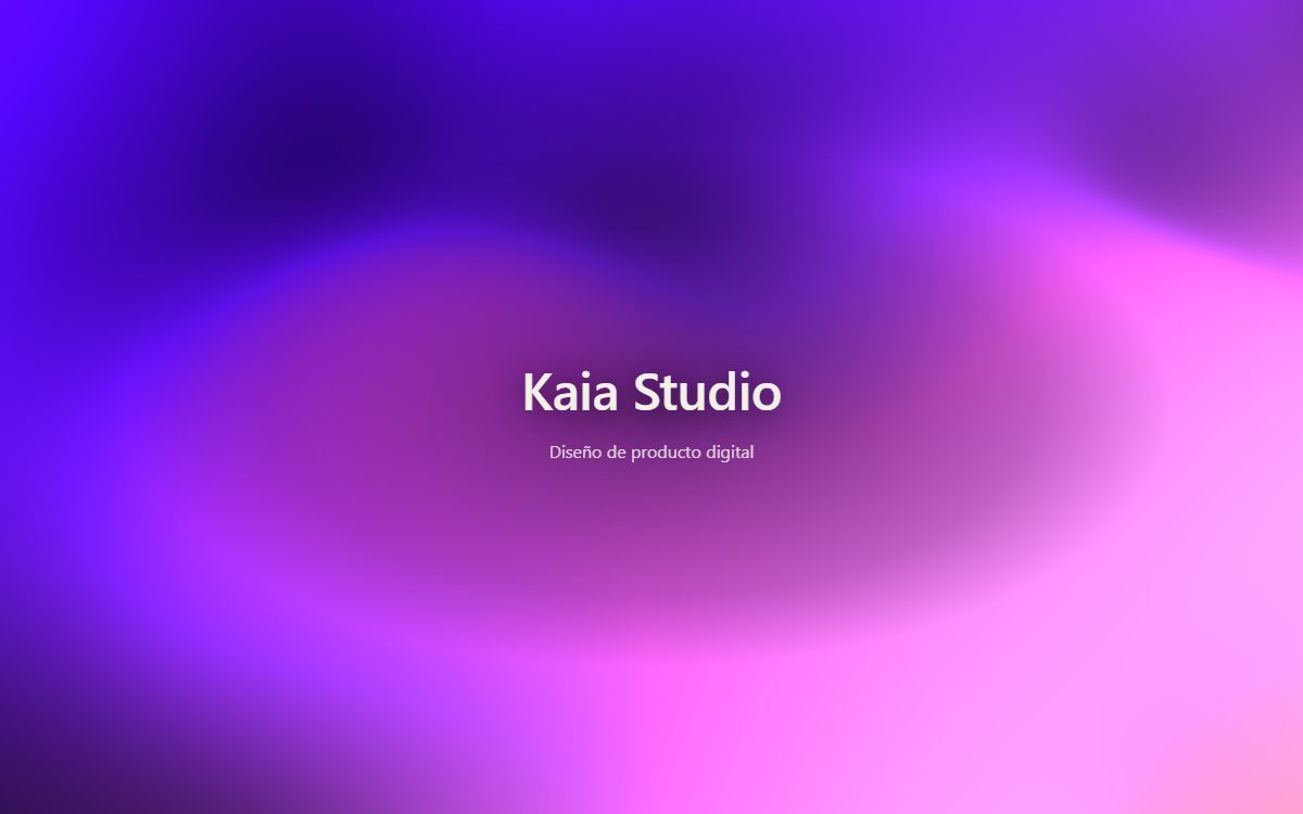 ShaderGradient (malla 3D animada)