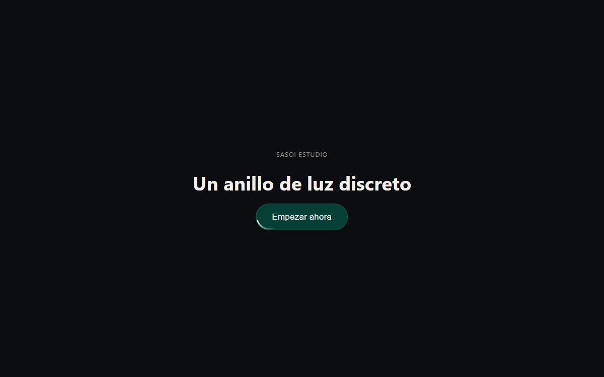Botón con destello perimetral