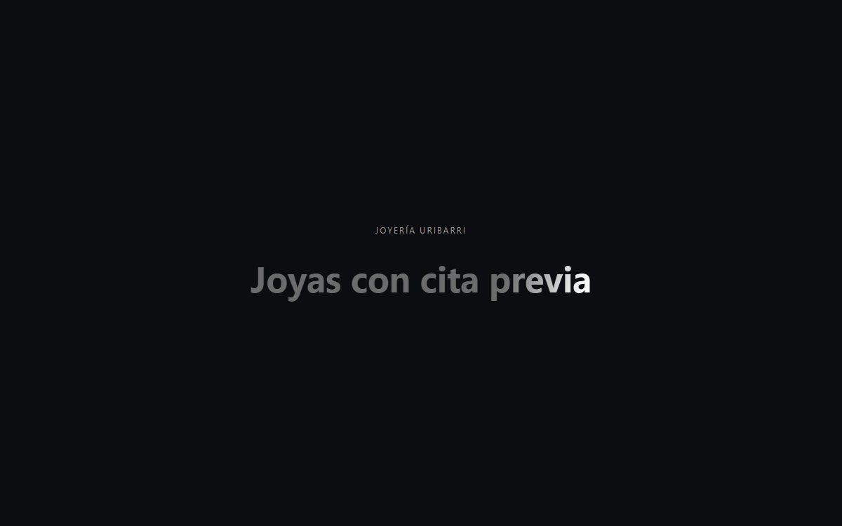 Texto con brillo que pasa